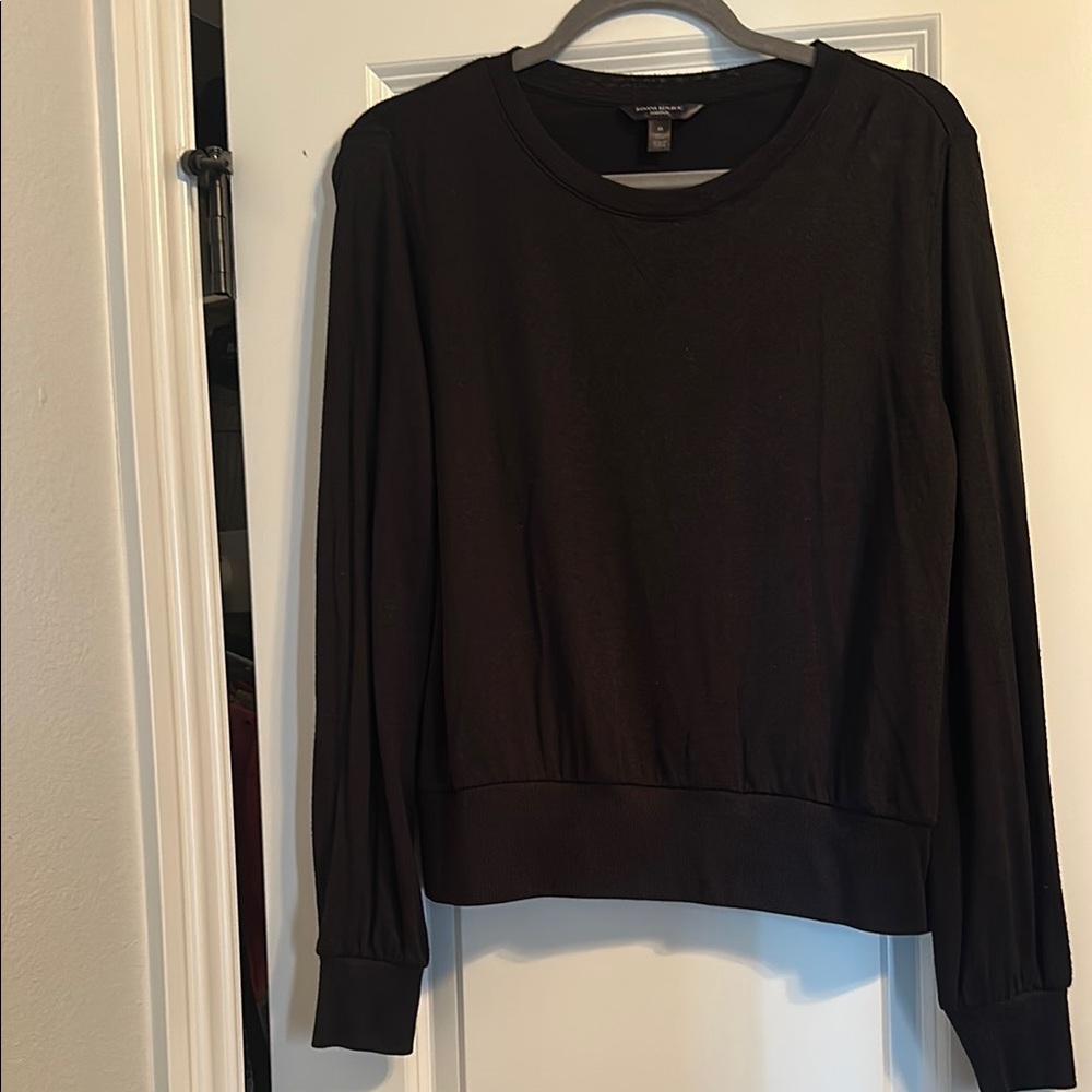 Black Long Sleeve Top